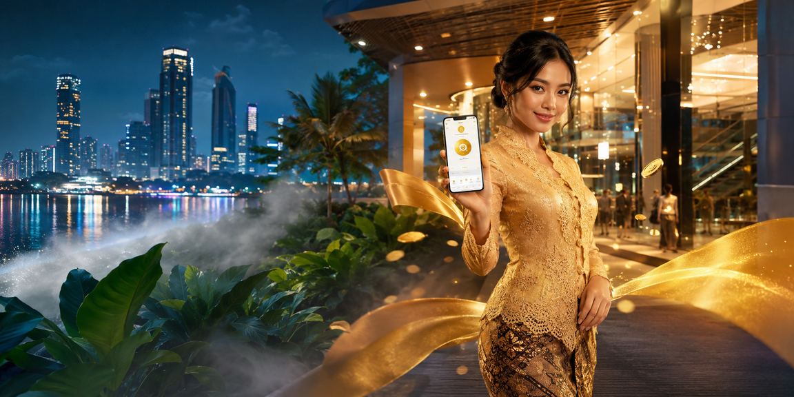 Pengguna Petaling Jaya menikmati cashback bonus dengan pakaian kebaya di platform 216